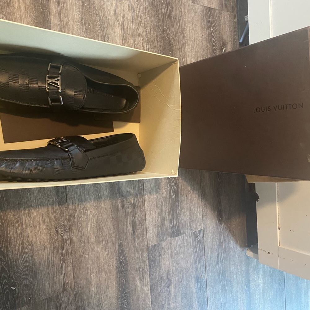 Size 11 men Louis Vuitton loafers